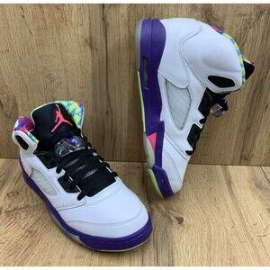 Nike Air Jordan 5 Retro Alternate Bel-Air Shoes DB3024-100 GS Size 6Y Womens 7.5